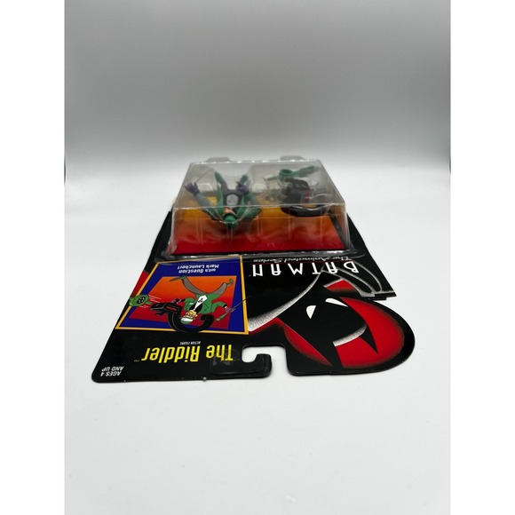 VTG 1992 Kenner Batman The Animated Series The Riddler Figure New Sealed READ - Picture 3 of 8
